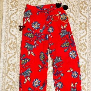 Ref Flower Print Pants (Size M)